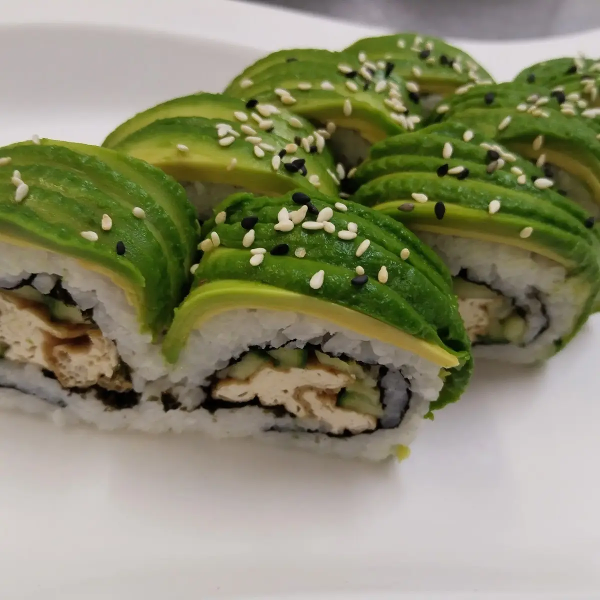 豆腐牛油果大卷